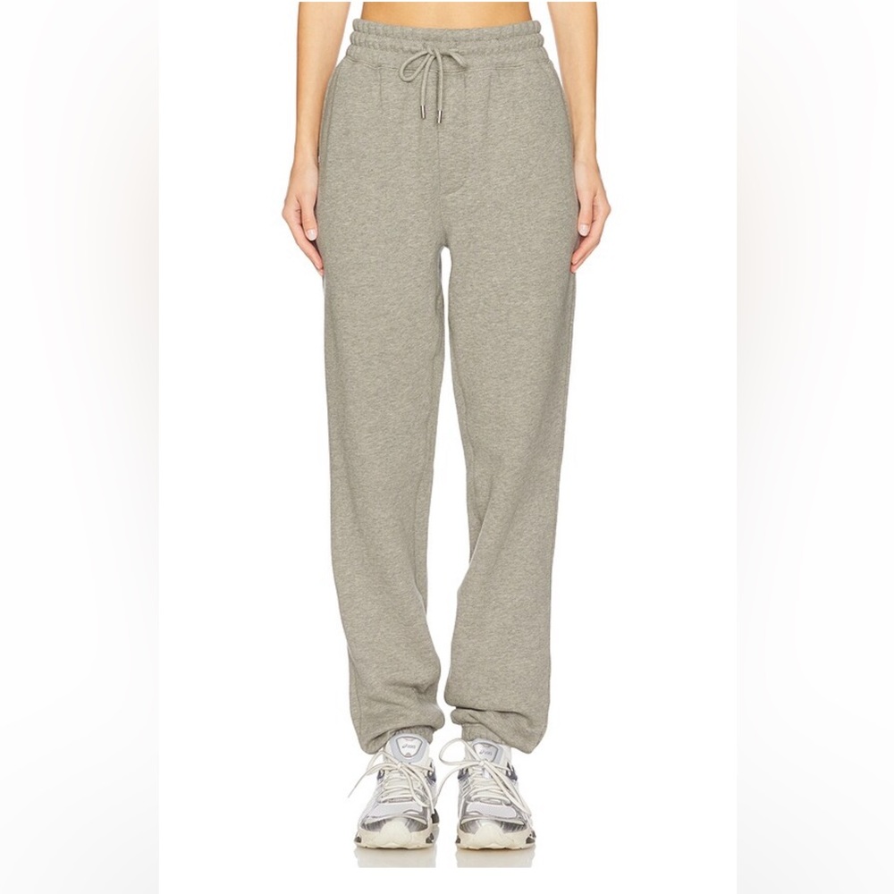 WAO M EUC fleece grey relaxed fit cozy jogger